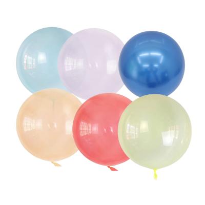 China New popular Bobo Balloon 18 inch height transparent globos bubble balloon for birthday party decoration and wedding decoration for sale