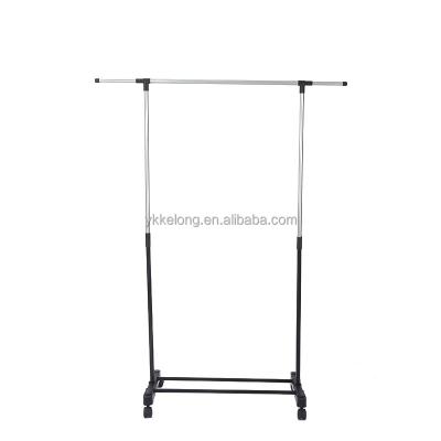 China Hot Selling Single or Double Multifunctional Rack Pole Extended Hangers Hold Multifunctional Clothes Rack for sale