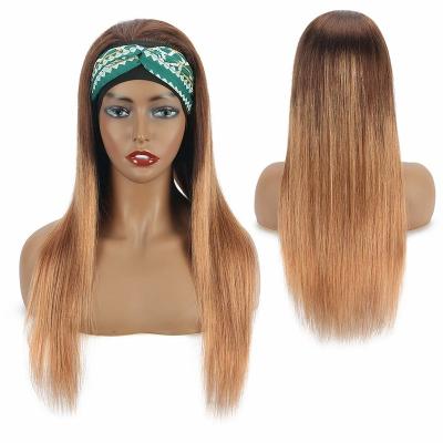 China High Quality Straight Vietnam Hair Band Wigs 10A Grade Ombre Hair Band Wigs Cut Very Young Girls For Women for sale