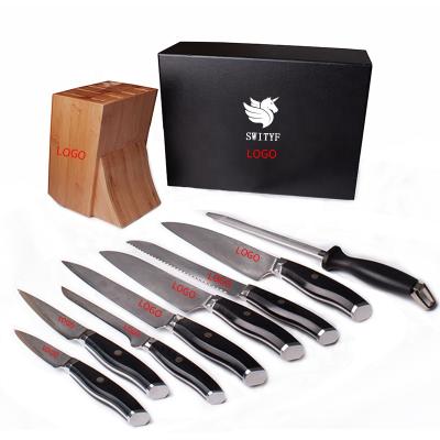 China Viable Japanese Steel Core Of Aus-10v Damascus Kitchen Knife 67 Layers Cutting Knife Kitchen Knife for sale