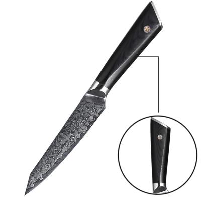 China Amazon Viable Hot Selling Sharp Damascus Steel 5 Inch Serving Knife for sale