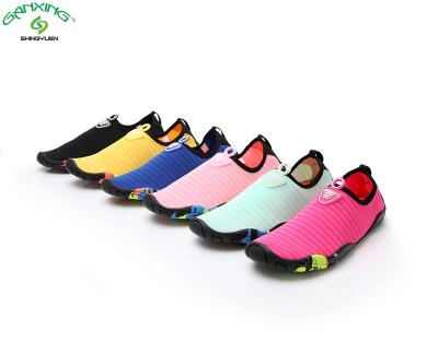 China GANXING New Arrival Women Summer Lightweight Aqua Sports Dry Rubber Beach Fishing Waters Outdoor Walking Shoes for sale