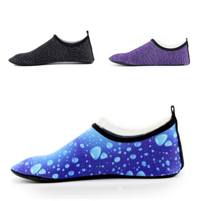 China Fashion\Comfortable\Durable Water Resistant Custom Sports Shoes Aqua Yoga Socks Swimming Walking Beach Unisex Barefoot Quick Dry Uphill Shoes for sale