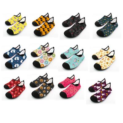 China New SINGLE Designs Men Sports Beach Water Skin Aqua Shoes For Water Sports for sale