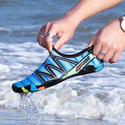 China Breathable Outdoor River Way Wading Barefoot Sole Beach Aqua Shoes Sports Water Drainage Quick Dry Unisex Upward Shoes for sale