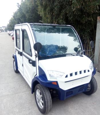 China closed utility car, 4 seater golf cart, electric passenger transporter AW9040KF 4 for sale