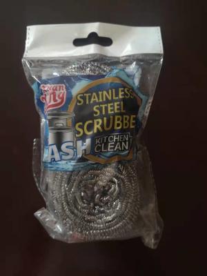 China wholesale stainless steel scrubber, stainless steel scourer for sale