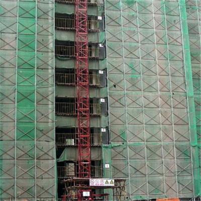 China Red verde de la seguridad de construcción del andamio de la ruina del PE en venta