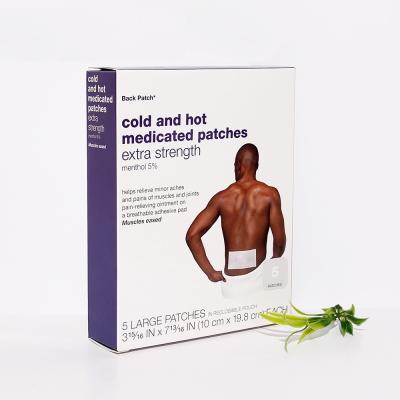 Китай cold and hot medicated patches pain relief patches for pain relief for men and women продается