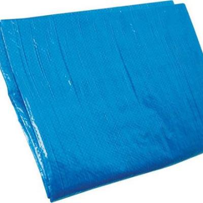 China Blue and Orange Outdoor Commodity Covered Waterproof Rain Tarp Truck PE for sale