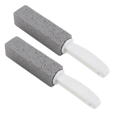 China Portable Pumice Stone Water Toilet Bowl Cleaner Brush Wand Tile Sinks - 2 Pack for sale