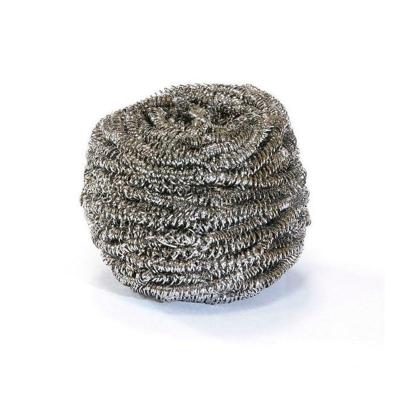 China 14G 17g 20g Kitchen Cleaning Stainless Steel 410 Pot Scourer / Stainless Steel Pot Scrubber for sale