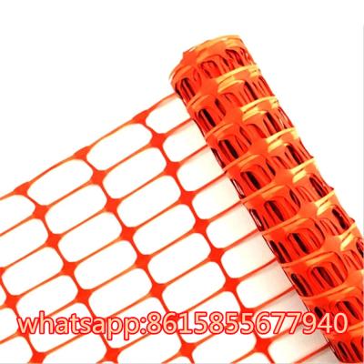 China Mesh Fence plástico, red de la barrera de la construcción, naranja, 4' los pies de x100, 1 rollo, jardín que cerca, cerca Wra en venta