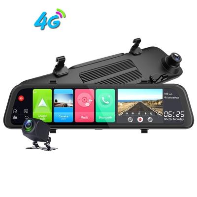 China New Arrival 11.66 NIGHT VISION Dual Inch 4G Android 8.1 Car ADAS Dash Cam FHD 1080P Car Rearview Mirror Dash Camera for sale