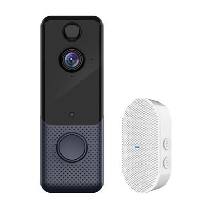 China 2021 Original ABS plastic+electronic Night Vision PIR Intercom Ring Video Doorbell Wifi HD 1080P Wireless Cameras T8 For Home Use for sale