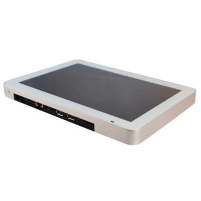 China Industrial Application Full Flat Panel USB Touch 10.1 Inch Metal Housing PCAP Capacitive Industrial Touch Monitor For Kiosk Machine for sale