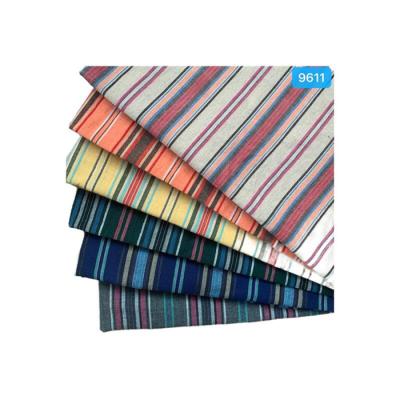 China Factory supply organic and customized cotton linen fabric roll, cotton yarn dyed fabric, elastic cotton fabric for sale