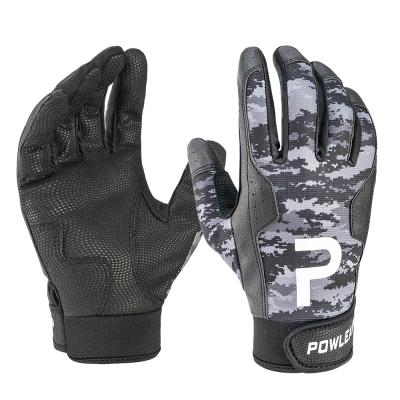 China Breathable High Quality Custom Free Samples Leather Best Amazon Best Softball Durable Batting Baseball Gloves for sale