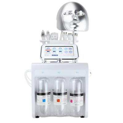 China High Quality Hydraulic Dermabrasion Equipment 8in1 H2o2 Water Acne Pore Remover Treatment Hydraulic Facial Beauty for sale