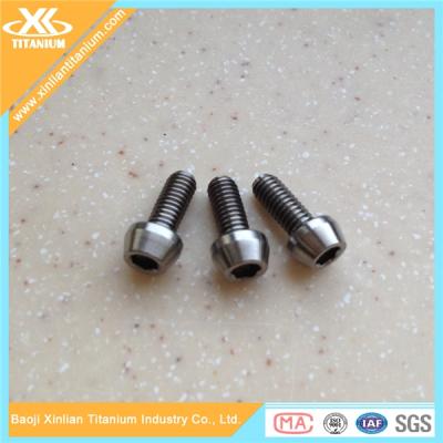 China titanium hex socket taper head screws for sale