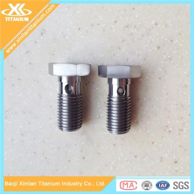 China Gr5 Titanium Banjo Bolts For Motorcycle for sale