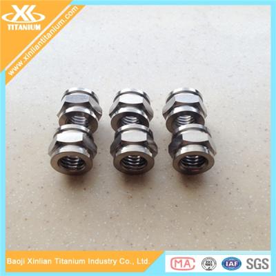 China High Quality Alloy Titanium Nuts And Titanium Machinery Parts for sale