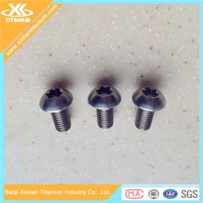 China Best price for Gr5 titanium torx button head screws for sale