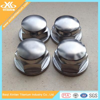 China Gr2 And Gr5 M8 Titanium Racing Nuts for sale