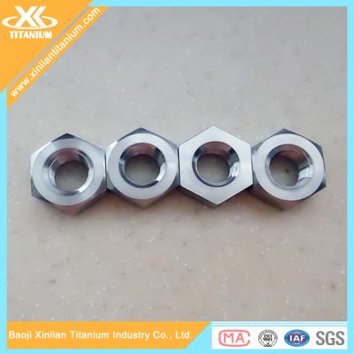 China Best selling Ti6al4v DIN934 Hexagon Titanium Nuts for sale