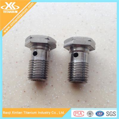 China High Quality M10 Titanium Alloy Banjo Bolts For Motorcycle for sale