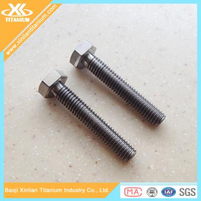 China Full Thread Titanium Hexagon Head Bolts for sale