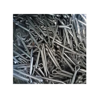 China Building Material Shops China Quality Manufacturer Zinc Plated Metal Stainless Steel Slot Cotter Pin for sale