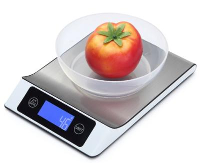 China Tare Made in China Good Quality Household Kitchen Food Scale Bargain Stainless Kitchen Scale for sale