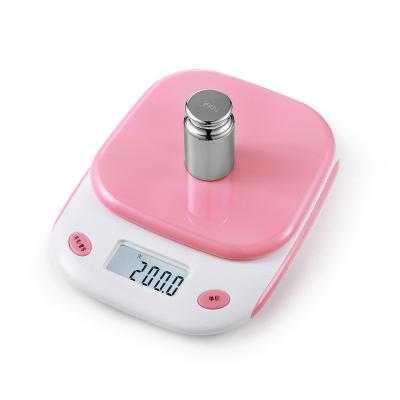 China Weight Measuring Scales Weighing 3kg/0.1g Food Weigh Scale Digital Kitchen Food Egg Scale for sale