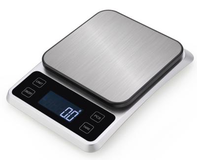 China High Quality Weight Kitchen Scale 5kg 11lb Accuracy Measurement Household Use Digital Kitchen Food Scale for sale