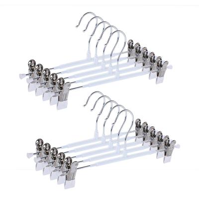 China Flexible Direct Selling Nano Non-Slip Seamless Trouser Rack Hangers For Cloths Wardrobe Trouser Rack for sale