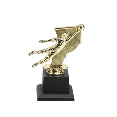 China The Latest Europe Figurine Football Soccer Goalkeeper Sports Awards Trophy for sale