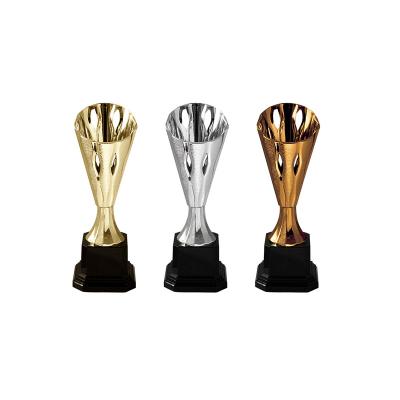 China Gold Novelty Trophy Sports and Games Mini Trophy Antique Silver Bronze Plastic Trophy Custom Trophy Handsome for sale