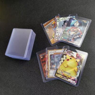 China Fashion Top Loader PVC Plastic Clear Card Holder for Baseball Soccer Basketball Sports Pokemon Cards, 35PT Toploader 3x4 for sale