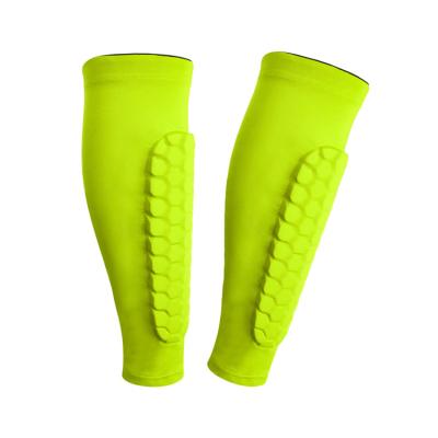 China Comfy Adjustable Breathable Compression Shin Guards For Football Soccer Soft Breathable High Quality Avoid Injuries for sale