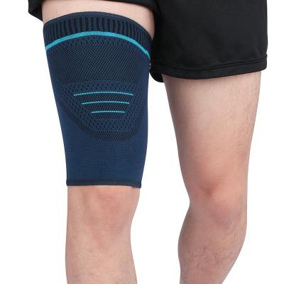 China Eco - Friendly Sports Leg Guard Knee Support Brace Thigh Compression Sleeves For Basketball Soccer Suite for sale