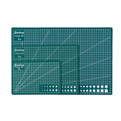 China Cutting Board Opens A3 A4 A5 Self Healing Cutting Mat Double Sided Sewing Mat PVC Desktop Ruler Measuring Board for sale