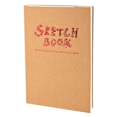 China 100G 120 Covers A4 A5 Sketch Book Pad Notebook A4 A5 for sale