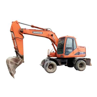 China Building\Agriculture\Construction 15 ton used 150 doosan hydraulic excavator used wheel excavators DX150 doosan excavating machine with cheap price on stock en venta