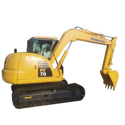 China Large Projects Used Komatsu PC70-8 Excavator 7 Ton Small Earth Moving Machine Original Japan Used Komatsu PC70-8 Excavator zu verkaufen