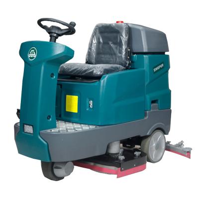 China Property of Hotels SWEPER-S90 Cleaning Intelligent Industrial Mopping Truck Workshop Warehouse Driving Floor Washing Machine for sale