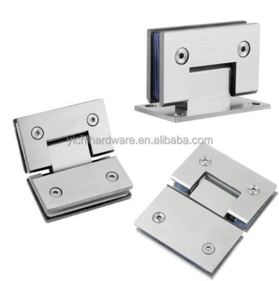 中国 Stainless steel 304 201 glass doo hinge satin shower hinge China factory 販売のため