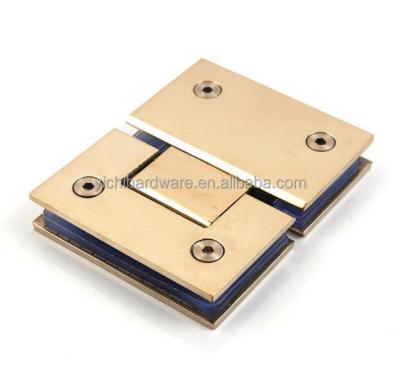 China China Manufacturer Clamp Gold 90 Degree Shower Door Glass Glass Hydraulic Hinge zu verkaufen