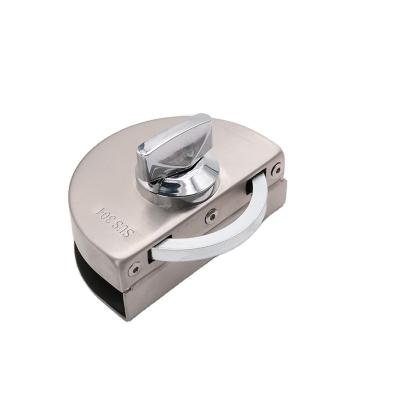 China Office glass door latch central lock single door single screw glass lock Te koop