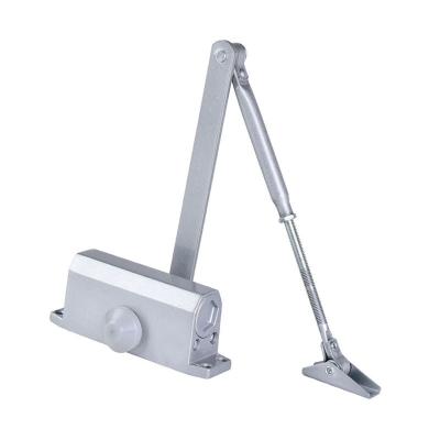 China Customized OEM/ODM 90 degree hold open adjustable two speed aluminum door closer Te koop